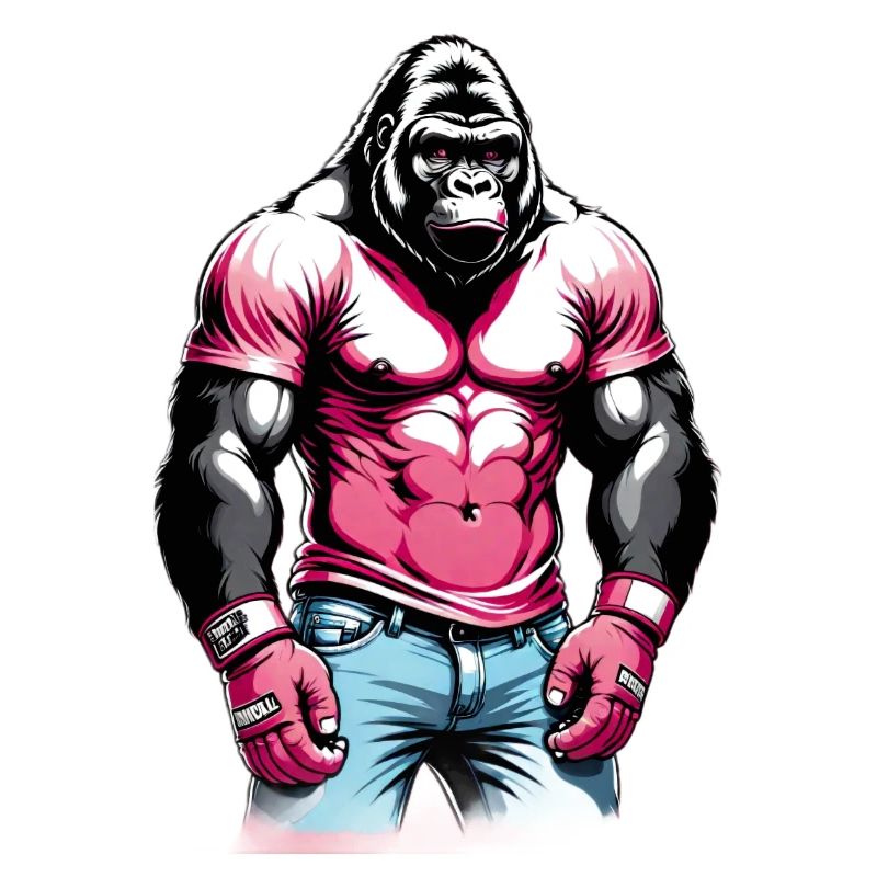 Gorilla Boxer Boxen