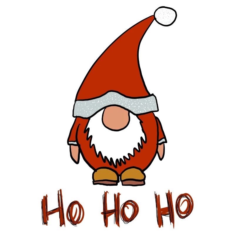 Weihnachtsmann Klein Dick hohoho