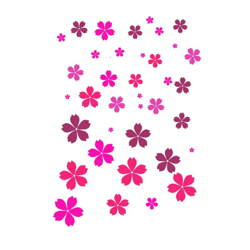 Fleurs rouges, fleurs, fleurs, fleurs roses