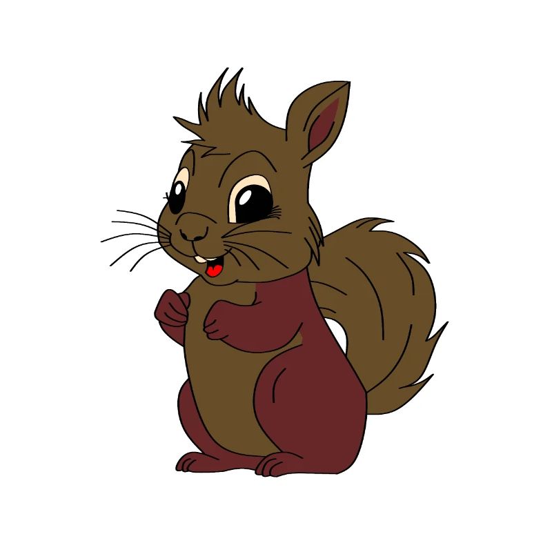 Kleines Eichhörnchen