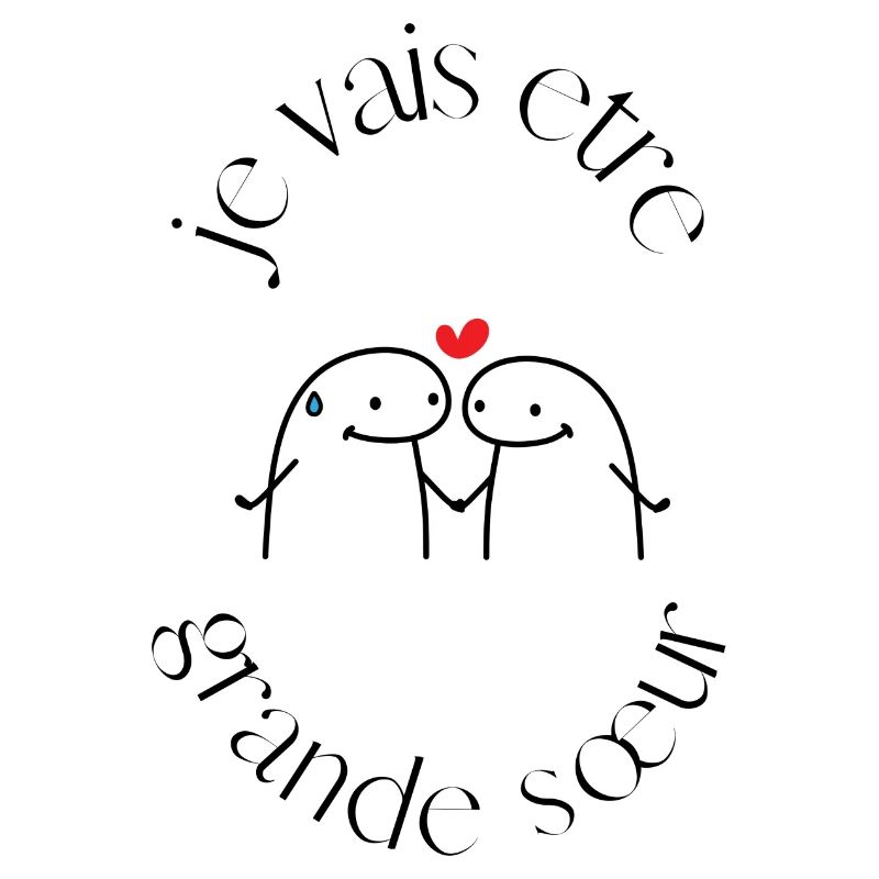 Ich werde eine große Schwester sein