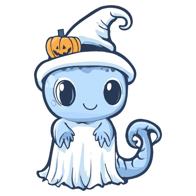Echse Halloween Comic Geist