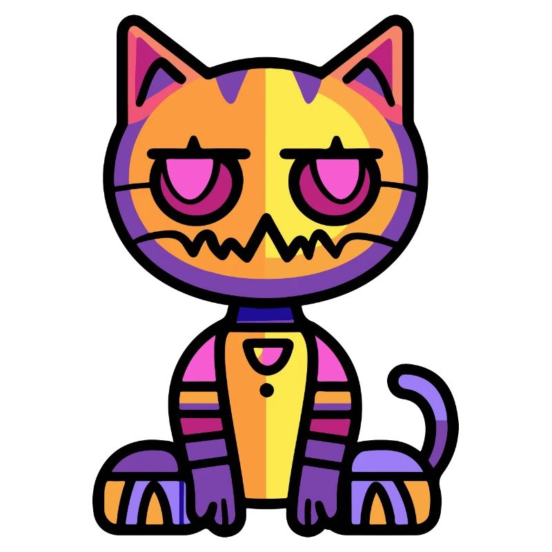 Katze Halloween Tier