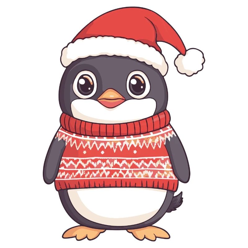 Penguin Christmas Comic