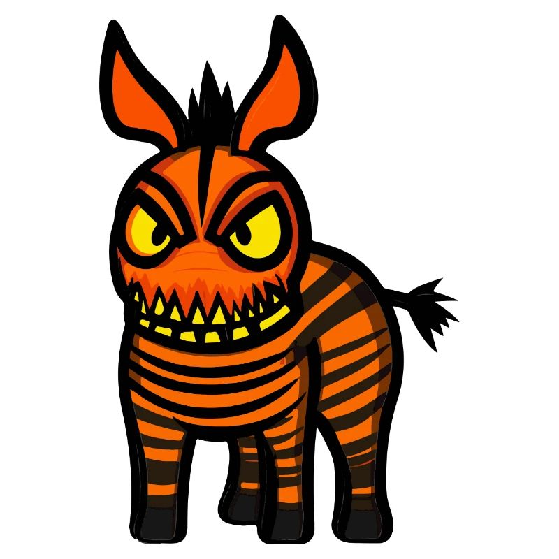 Esel Halloween Tier