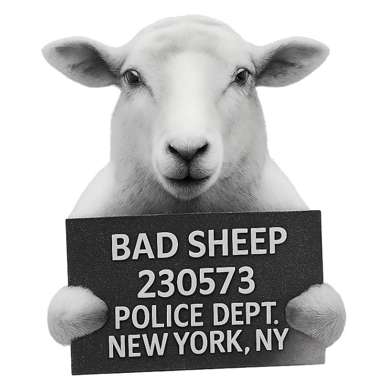 Bad Sheep Shield Motif