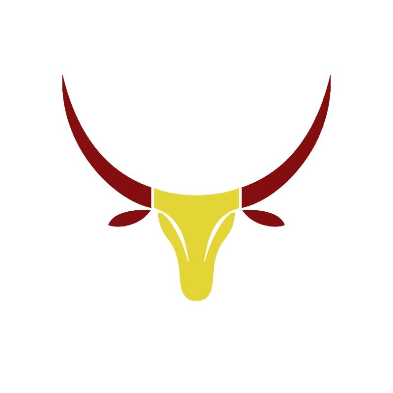 Cornes de taureau comme signe de force - couleur ESPAGNE