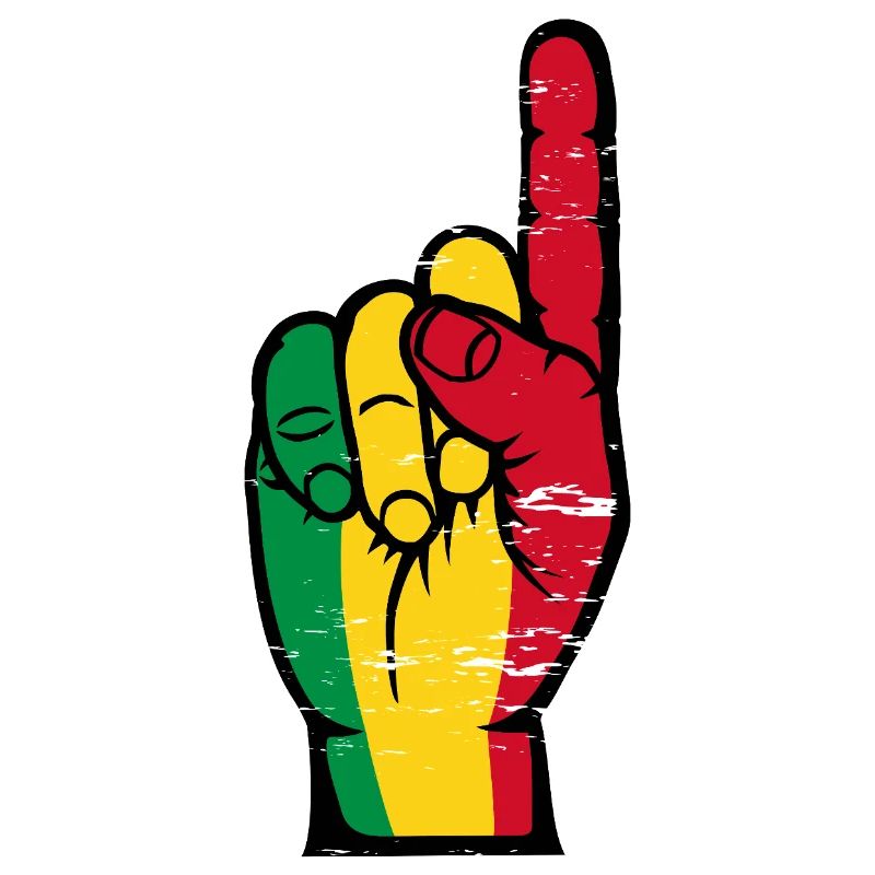 Drapeau du Mali numéro 1 utilisé