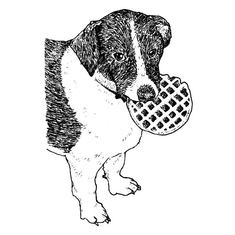Waffel Hund