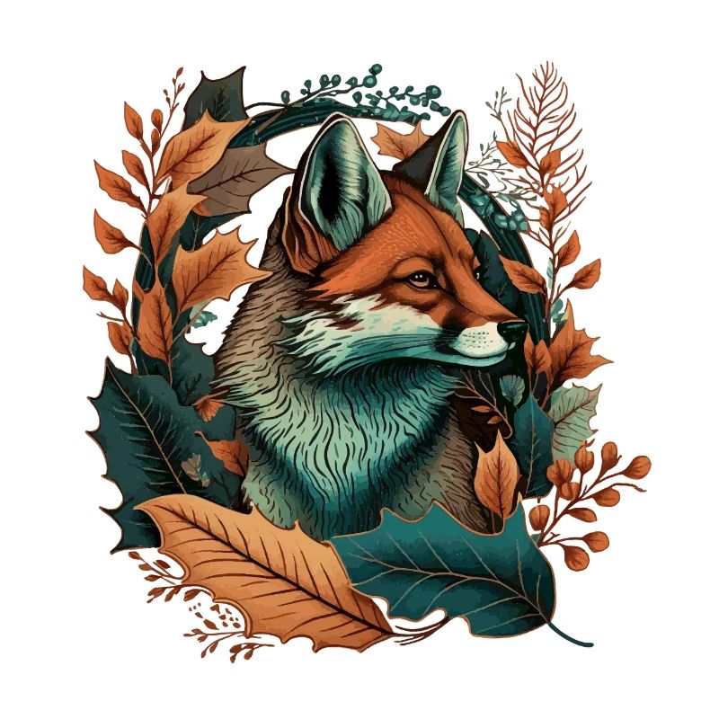 Fuchs Tattoo V2 Geschenk