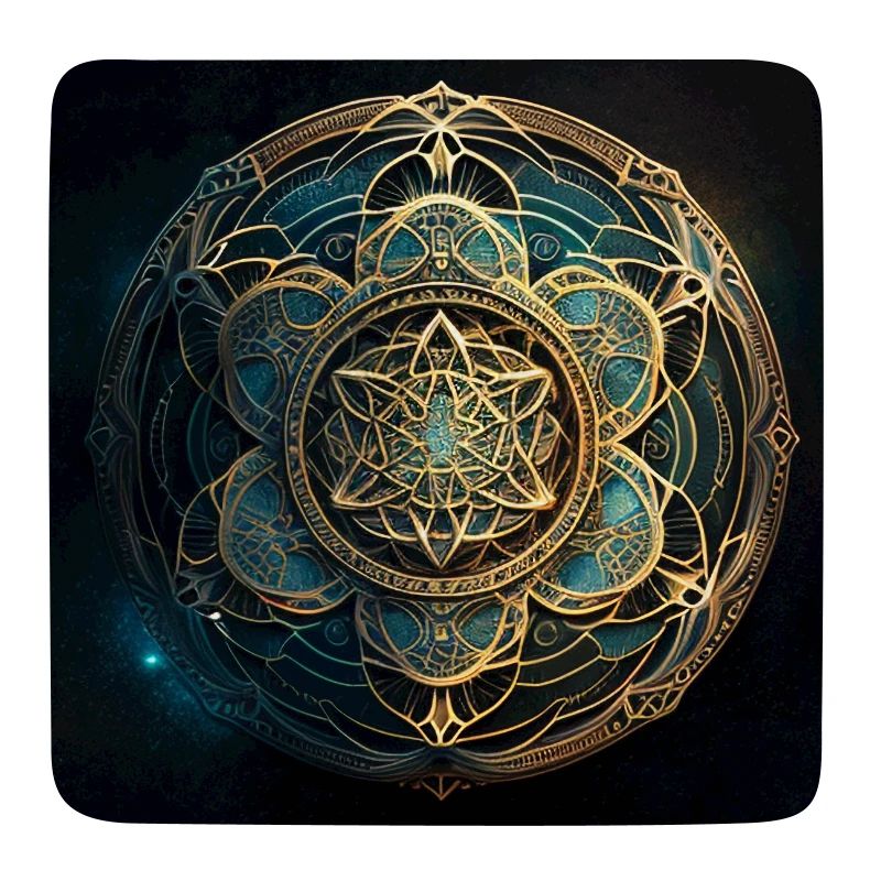 Mandala doré