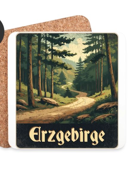 Erzgebirge Waldweg wanderweg