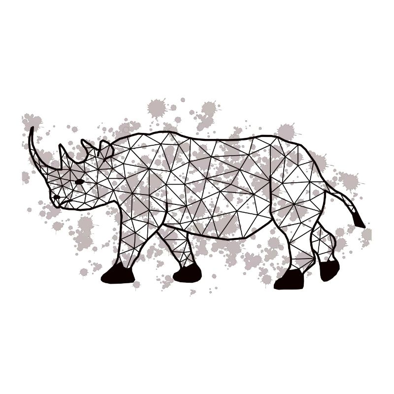 Rhinoo GeomeTRIX bunt