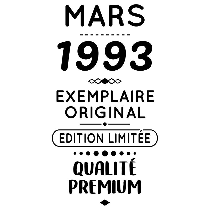 Anniversaire 30 ans - Mars 1993 Original