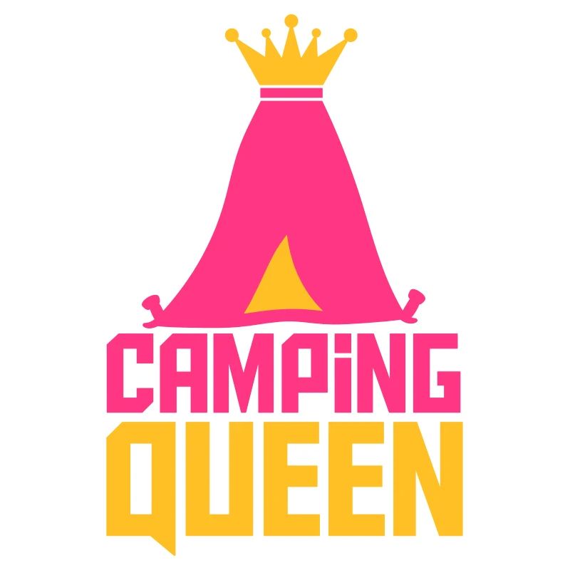 Camping Queen Queen tent Logo