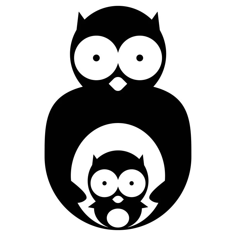 owl with chick