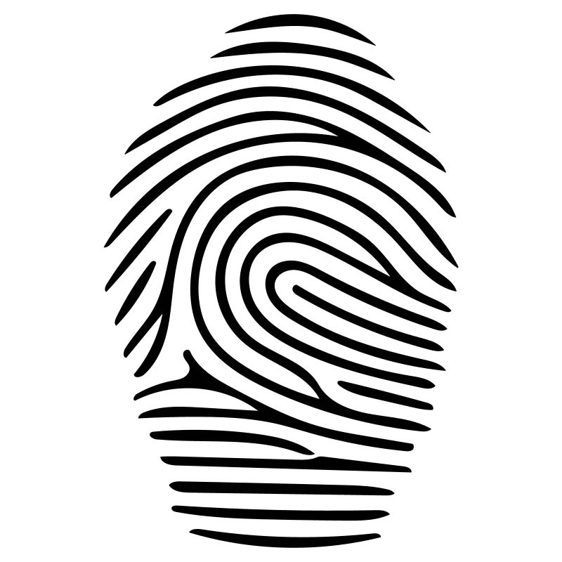 Fingerprint Vector Empreinte