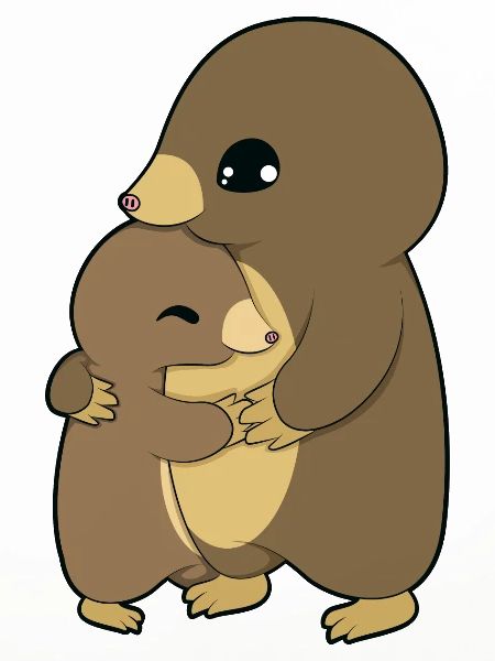 Mole Hugging