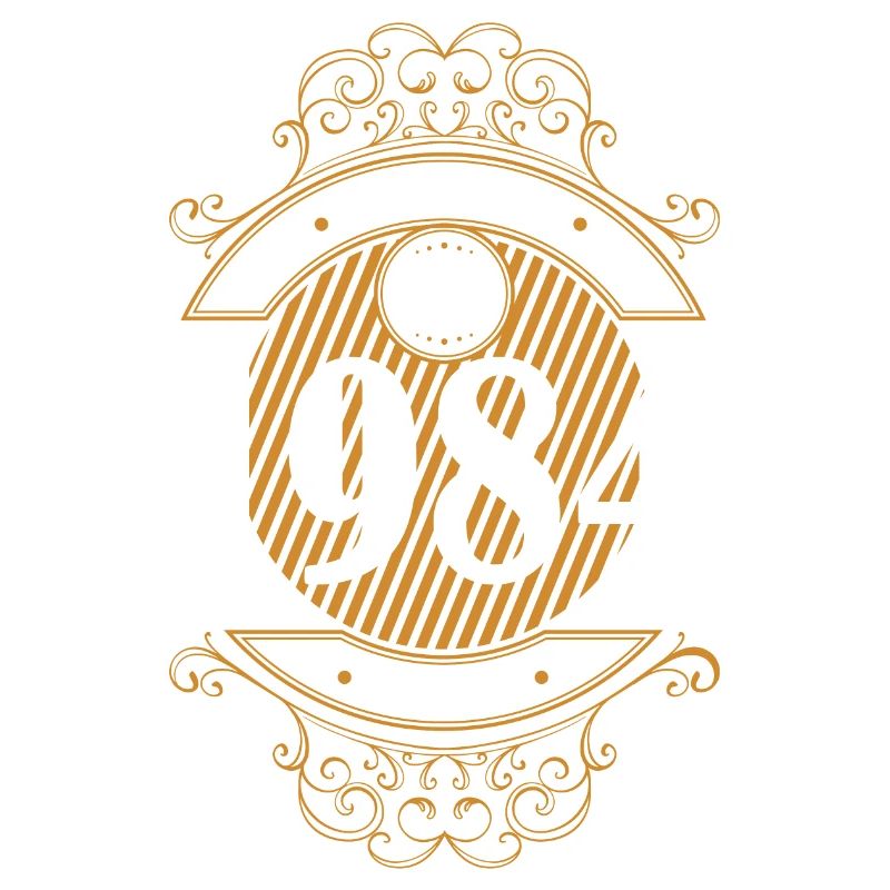 Conception d'anniversaire en édition limitée de 1984