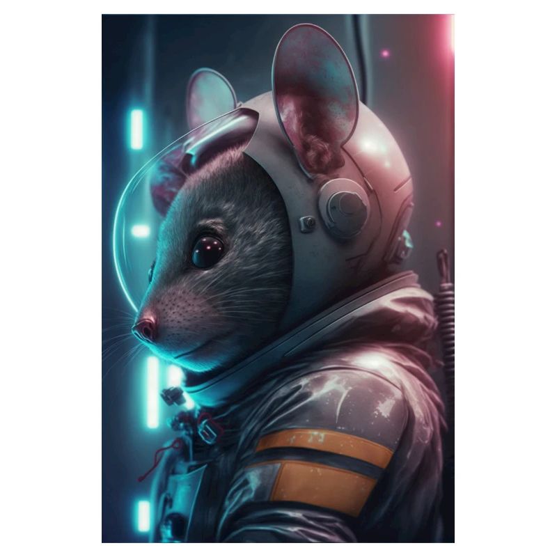 Souris dans l’espace