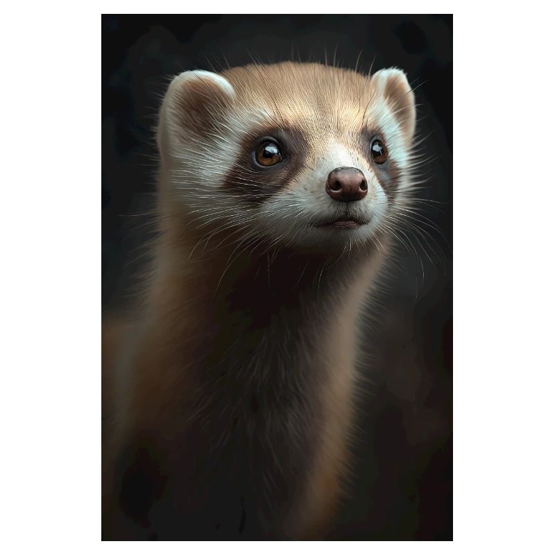 Frettchen Süß Portrait