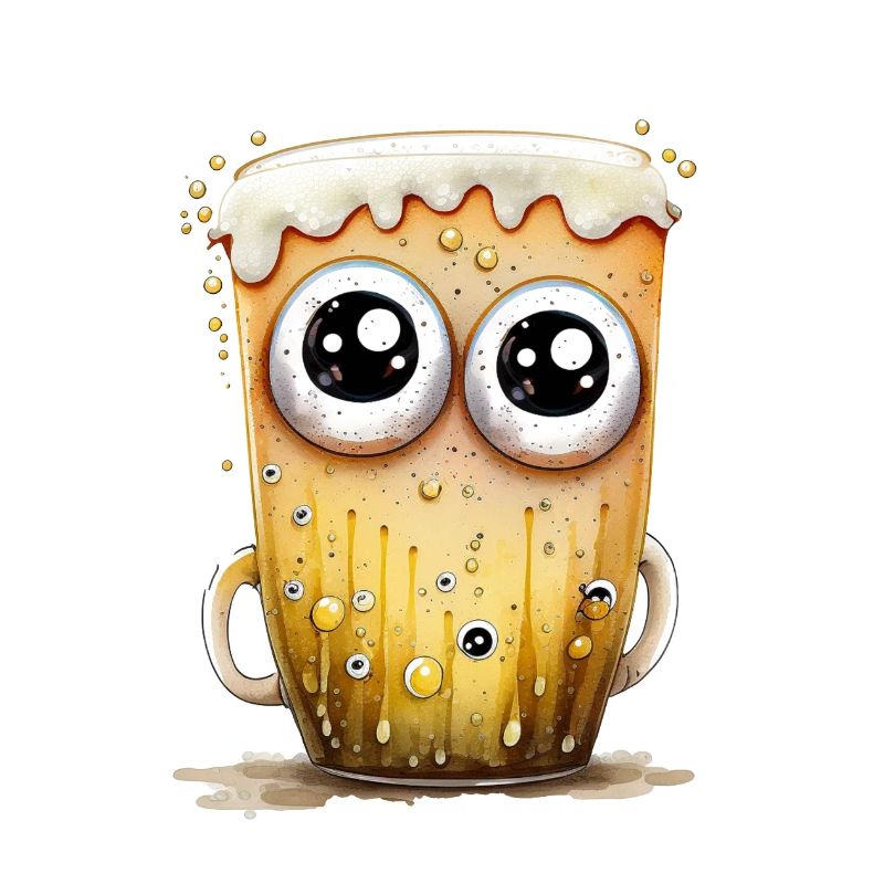 Bierglas Illustration
