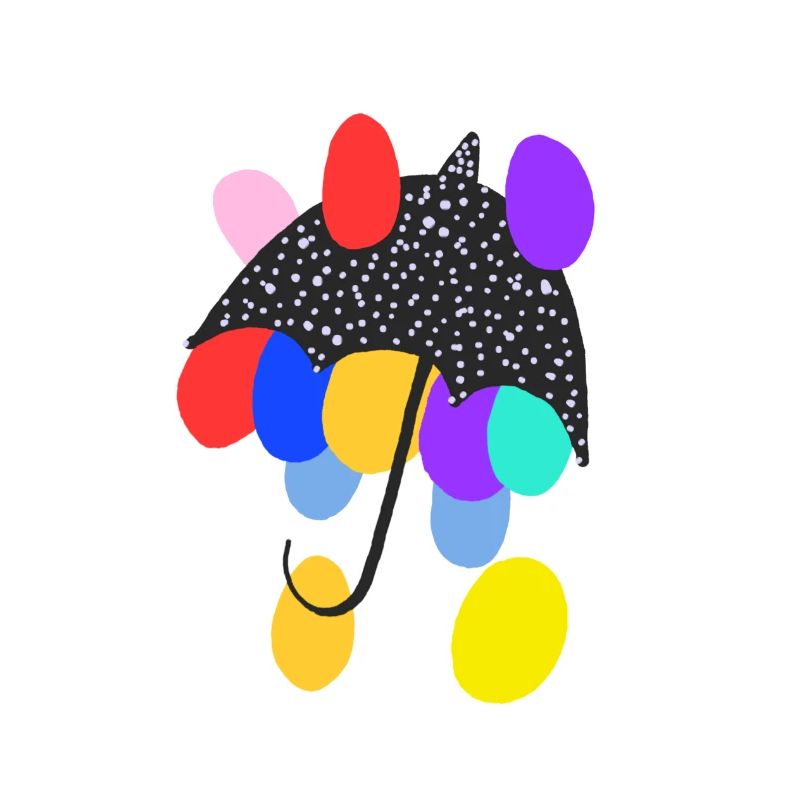 Fantasy-Regenschirm.