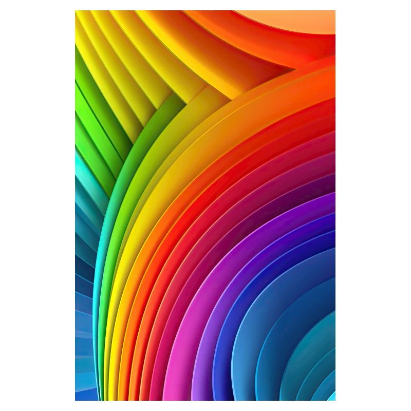 Rainbow Reverie: Impression colorée LGTBQ + Pattern Art