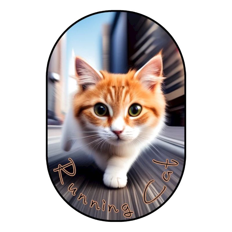 Schleichende katze