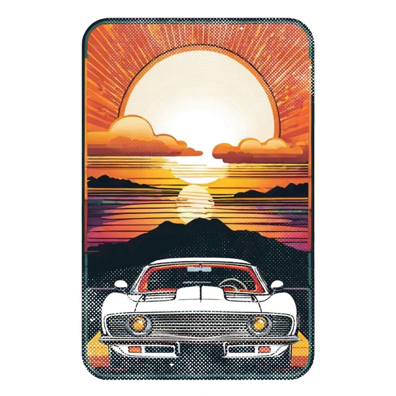 Oldtimer Sonnenuntergang