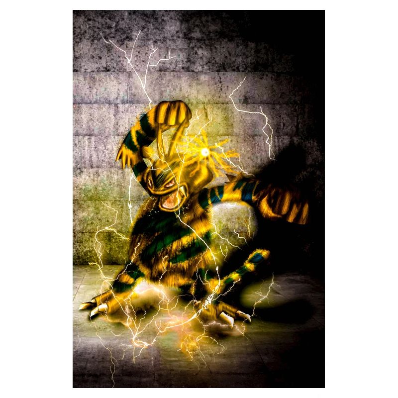 POSTER ELECTUBUZZ ELECTRO,digital illustration