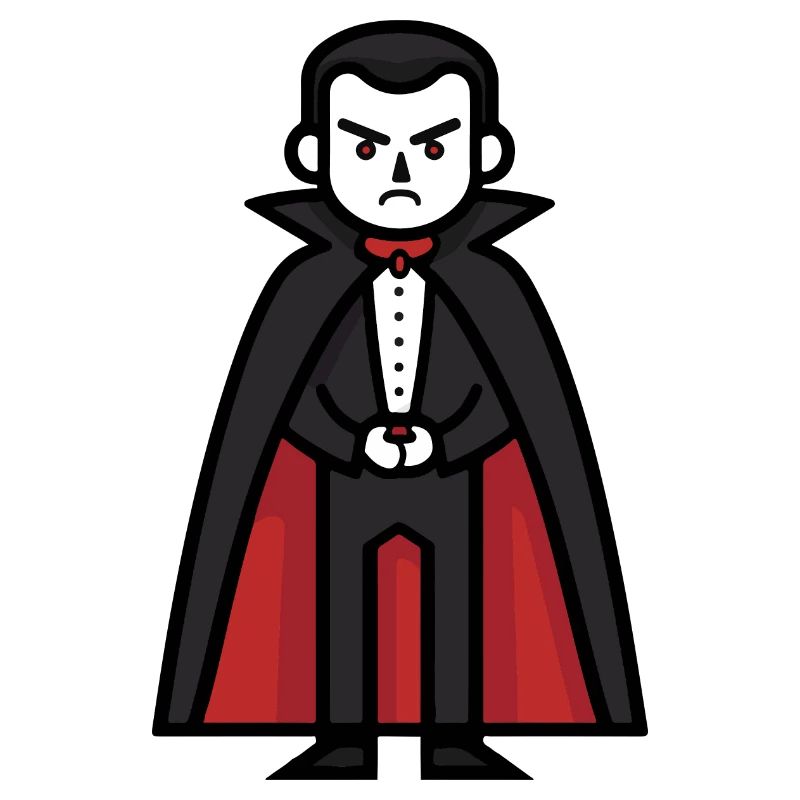 Bande dessinée vampire Halloween