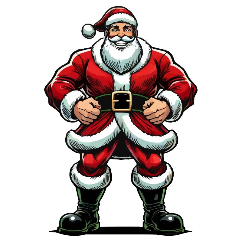 Weihnachtsmann Cartoon