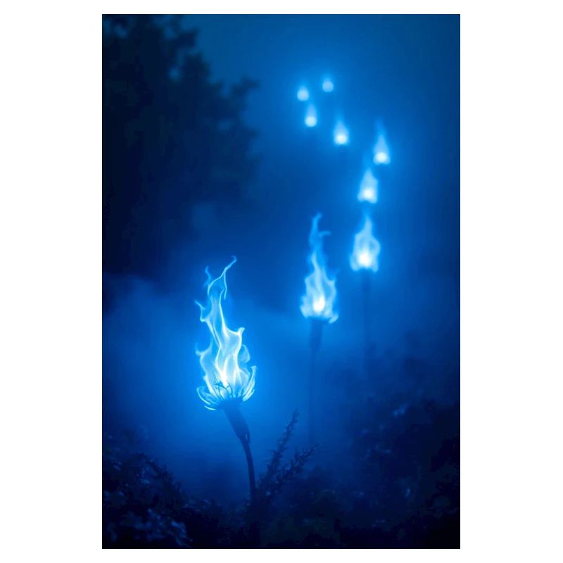 Hitodama Ätherische, flackernde Seelenlichter, die dahintreiben