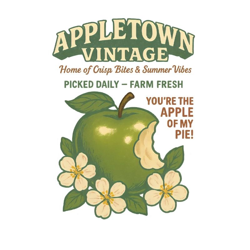 Apple Vintage Fruit Fruit Summer