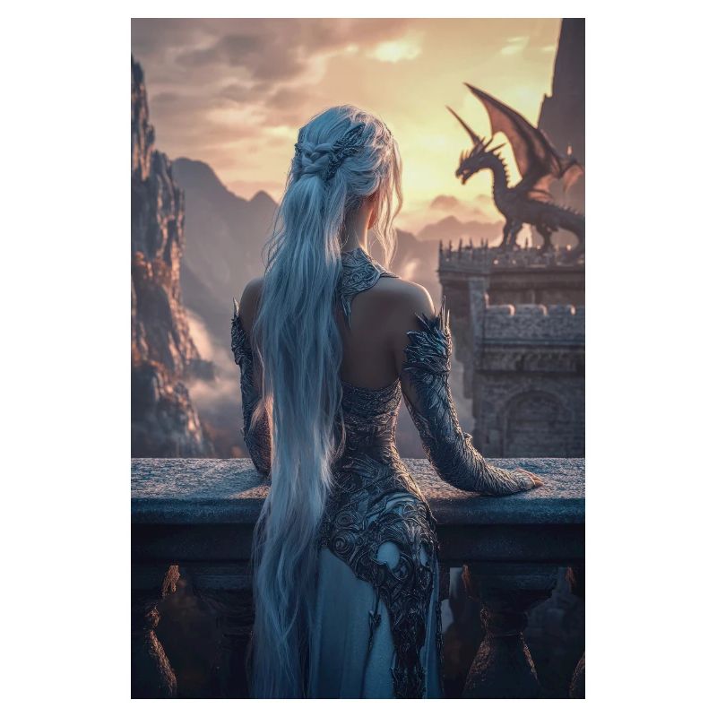 Dragon Queen at Sunset