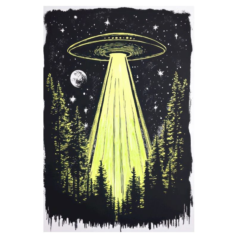 UFO in den Mitternachtskiefern