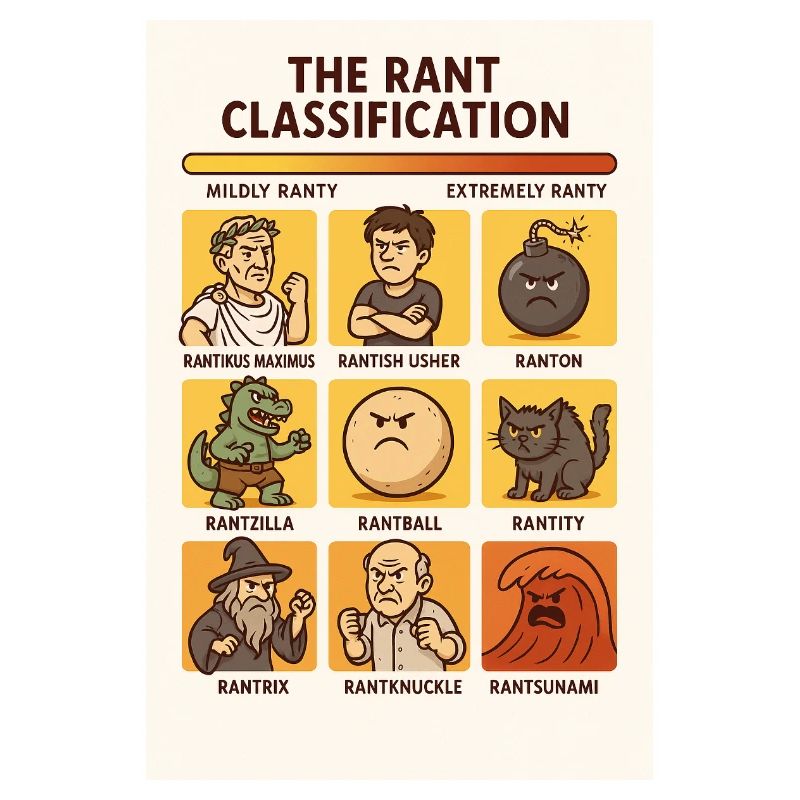 Rant Classification (English)