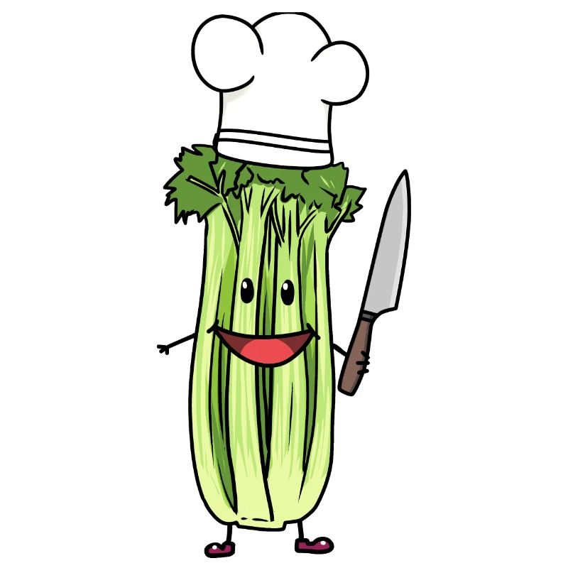 CELERY VEGETABLE COOK HOBBY CHEF CULINARY ART