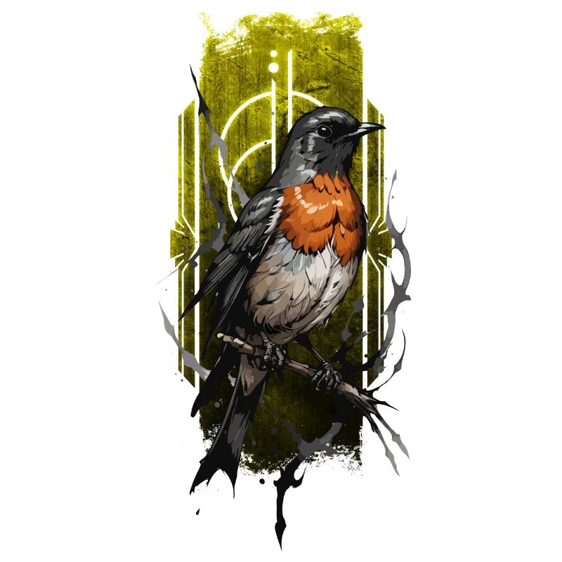 Rotkehlchen (Erithacus rubecula)