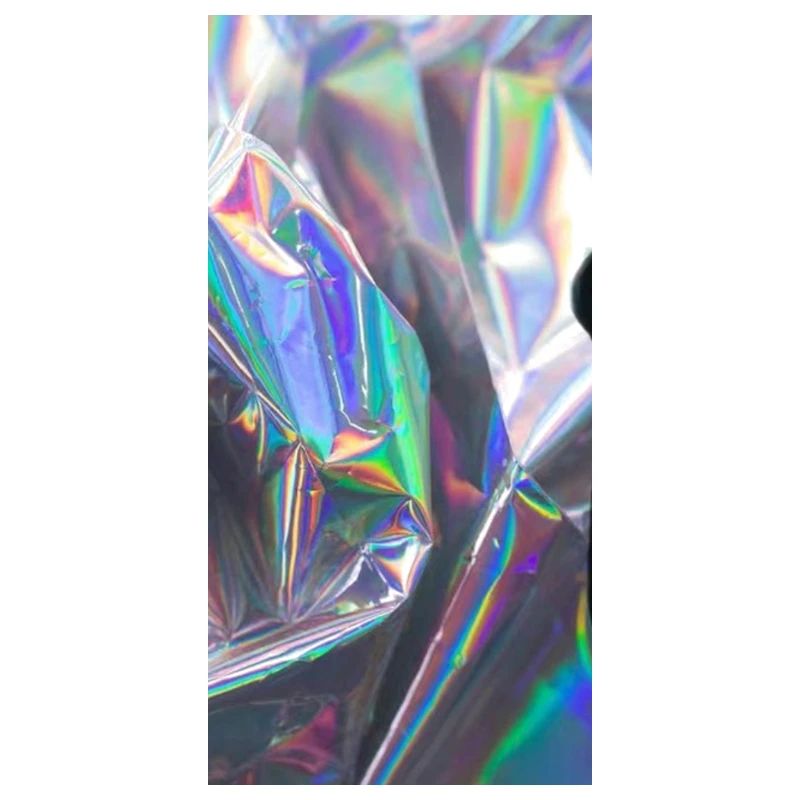 Glitchy Pattern Texture; Hologram Aluminum Synth