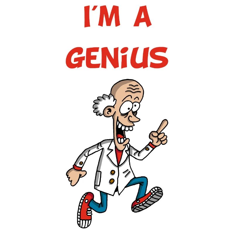 Ich bin ein Genie (Englisch)
