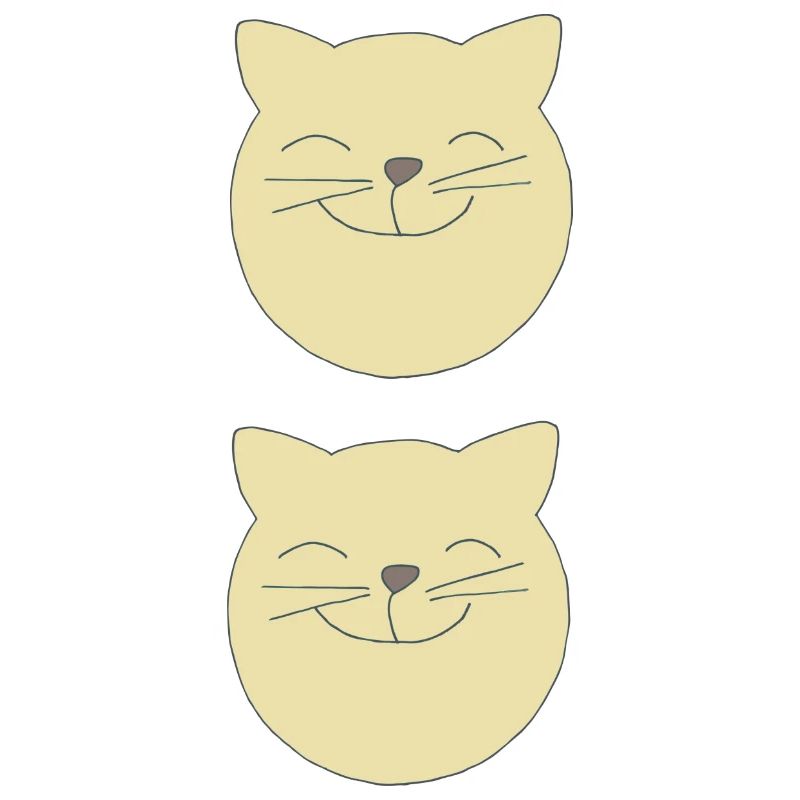 Katzen doppelt