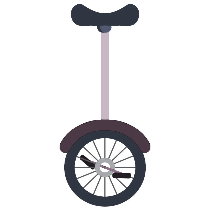 Einrad Einradfahrer