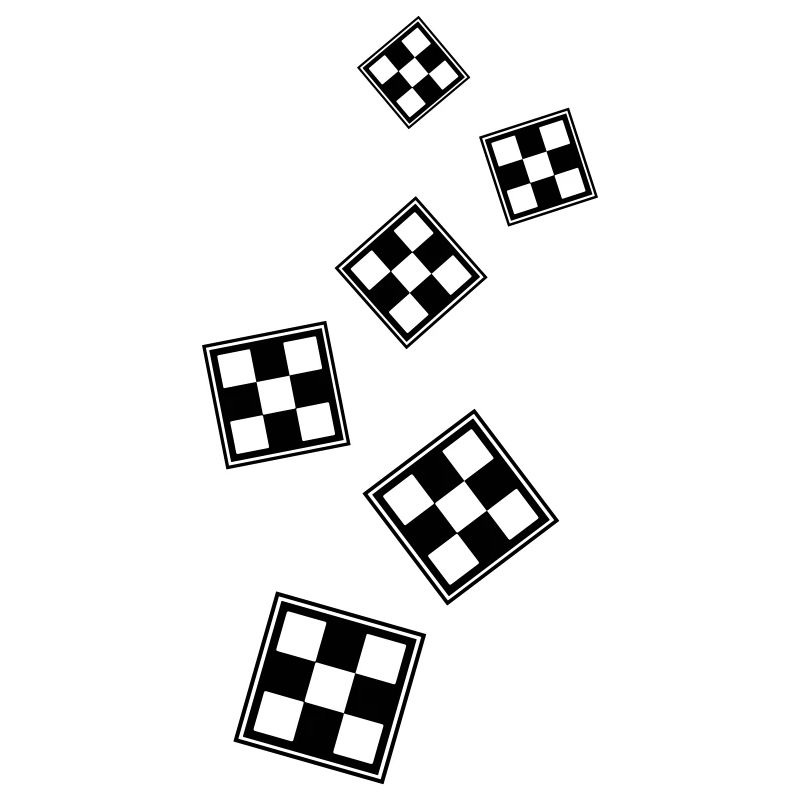 Schachbrett symbol