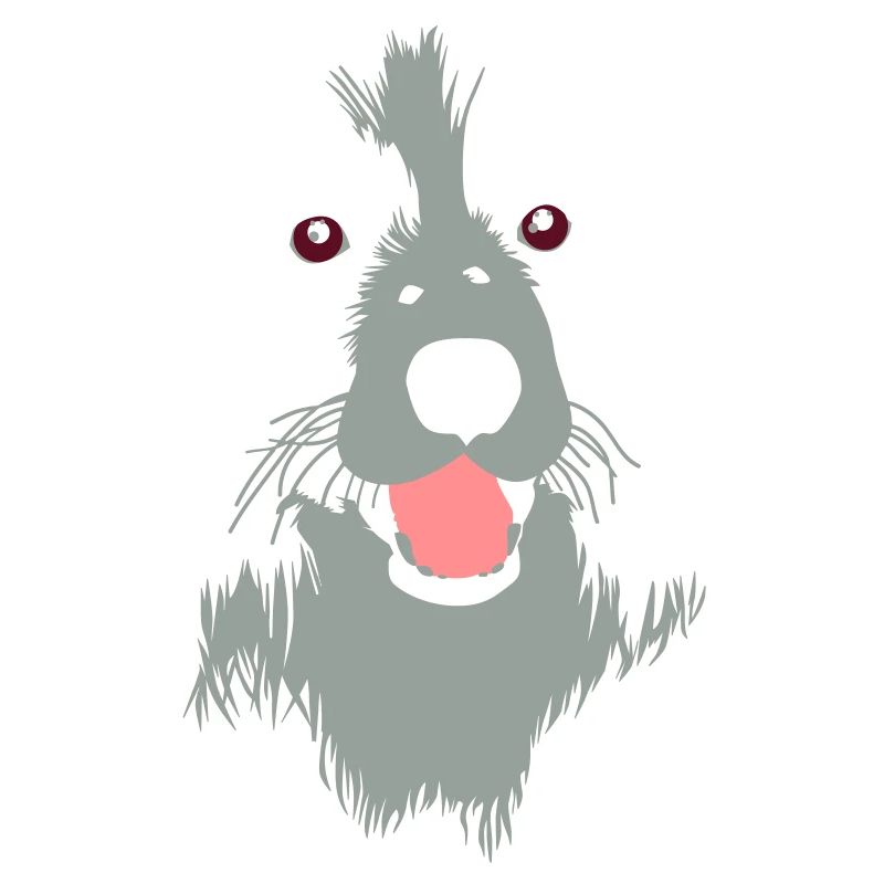 Gerichteter Hund
