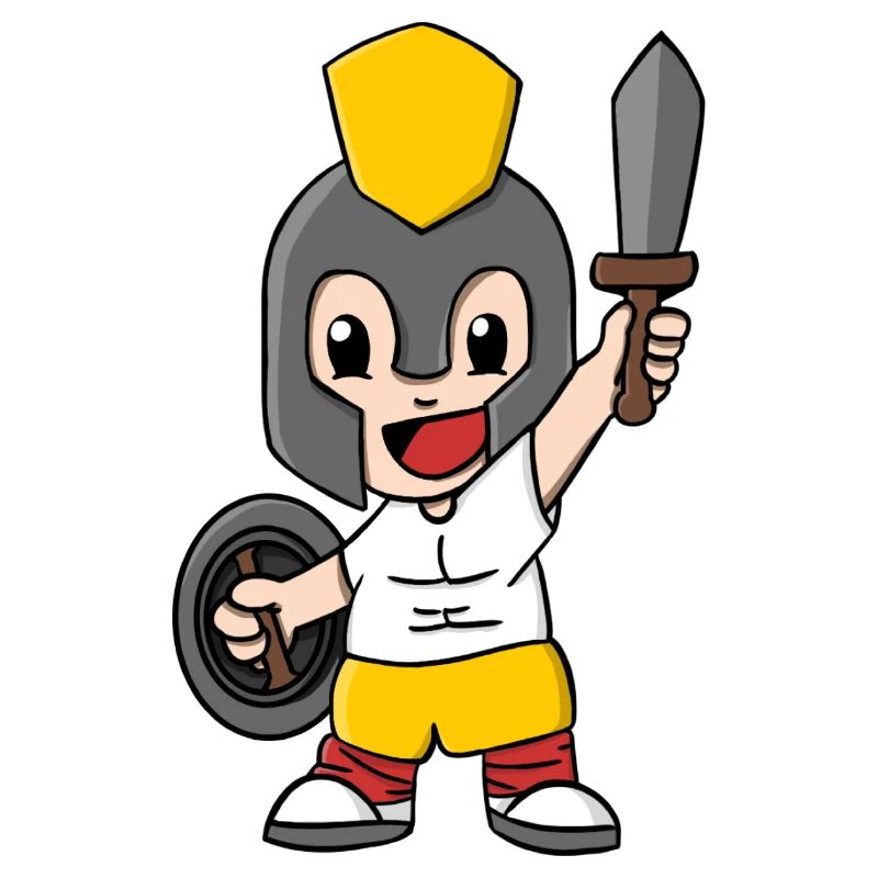 Leonidas Sparta épée et bouclier