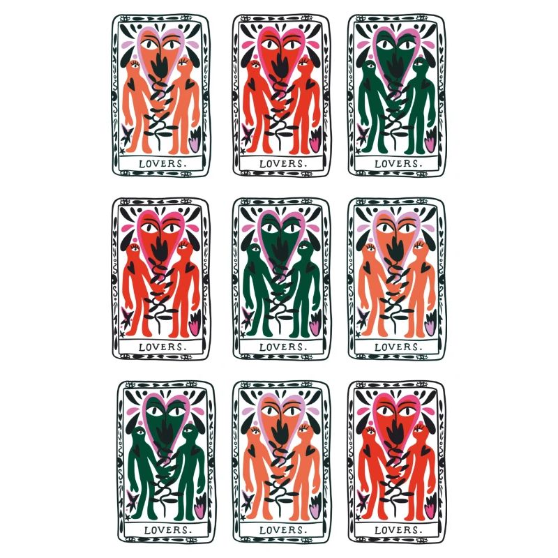 lovers card