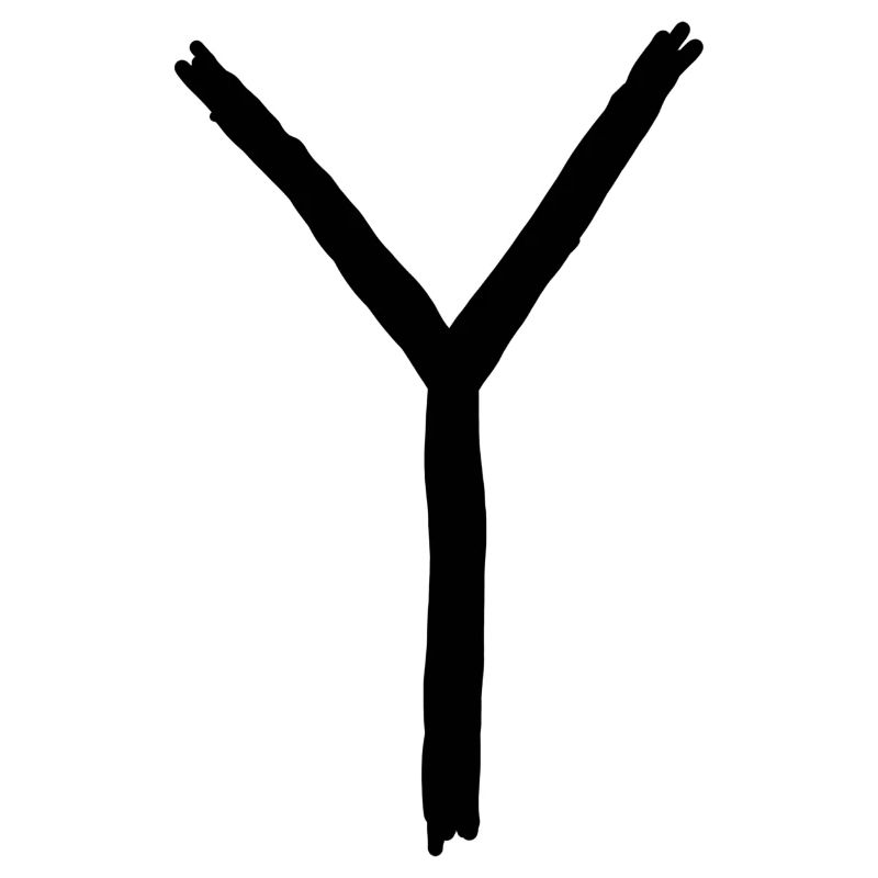 Buchstaben Y