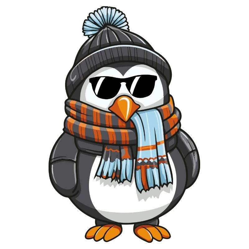 Penguin Comic Winter